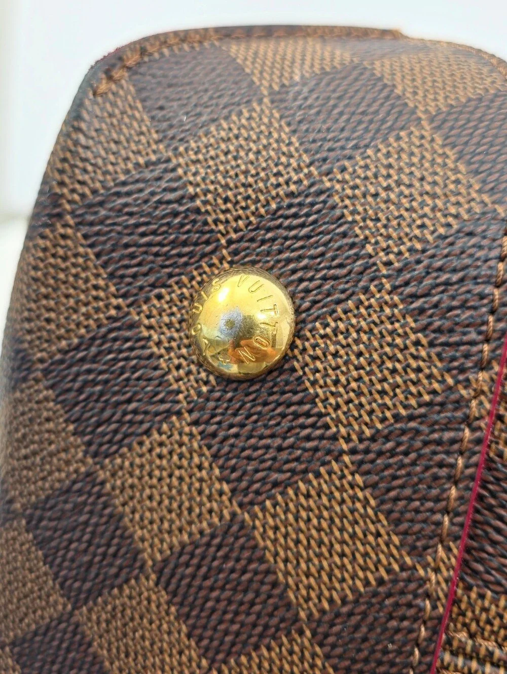 Louis Vuitton Caissa Hobo Damier Ebene Canvas Shoulder Bag
